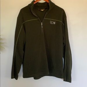 Cozy men’s fleece pullover 🌱